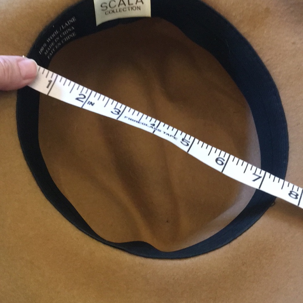 “Scala Collection” Stylish Tan Hat - Picture 8 of 11